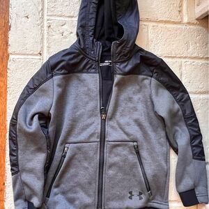 Boys XS Under Armour zip up jacket